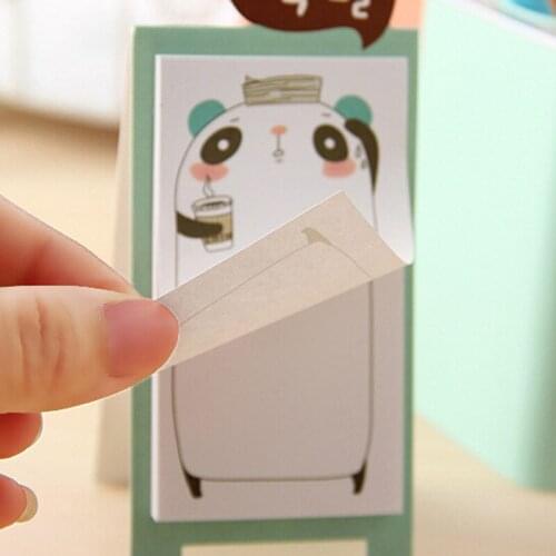 Manufacturers selling Korean students stationery cute animal modelling notes to pad Stationery office supplies for