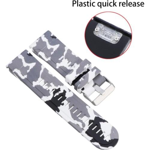 Men women Sport bracelet band Quick fit Silicone Watch Strap For Garmin Fenix 5X 5 5S Plus Smart watch