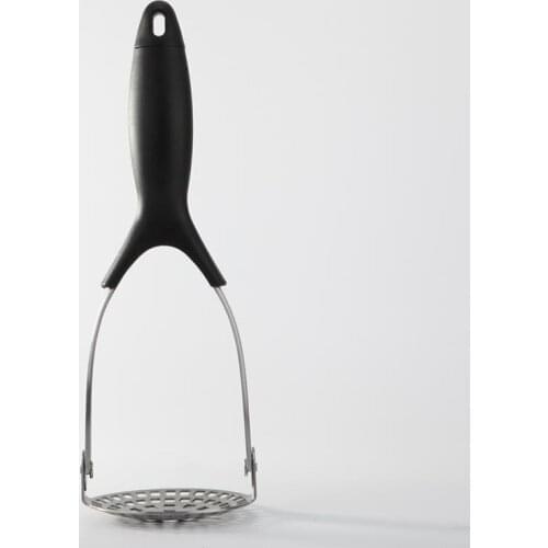 Stainless Steel Hand Held Potato Masher For Smooth Mashed Potatoes Press Crusher Puree Juice Maker Kitchen Fruit Vegetable Tools