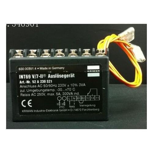 [SA] Germany KRIWAN INT69 V / 7-2 / compressor motor protection