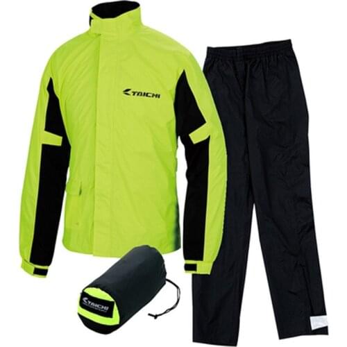 TAICHI soft sport comfortable waterproof motorcycle motorcycle suit for rain rain pants split light type long section portable