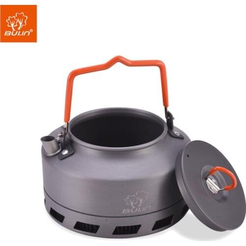 1.1L/1.6L Outdoor Camping Pot Kettle Aluminum Alloy Pot Travel Pan Teapot Coffee Tableware Cookware for Hiking Camping Cooking