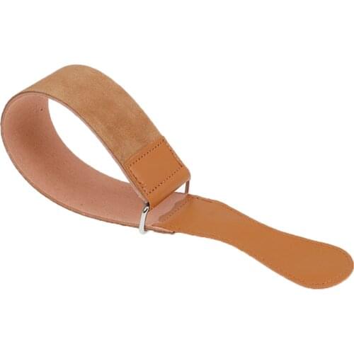 1PC 49cm Durable High Quality Leather Straight Razor Folding Knife Blade Sharpening Belt Barber Shaving Strap