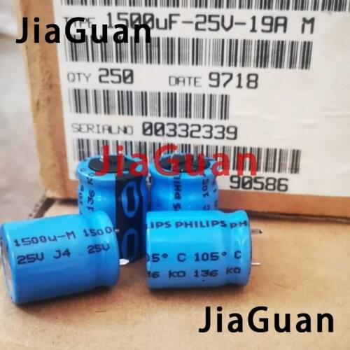 10PCS NEW VISHAY BC KO136 25V1500UF 16X20MM electrolytic capacitor KO 136 1500UF 25V 136KO 1500uF/25V PH 25V 1500UF