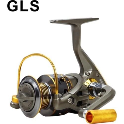 2020 black and red JX series wire cup metal rocker arm interchangeable spinning wheel fishing reel