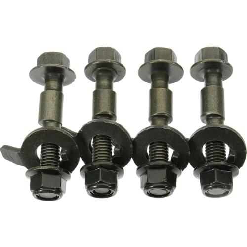 4pcs/set 12mm 14mm Wheel Alignment Camber Bolt Eccentric Car Repair Tools Adjustment Screw