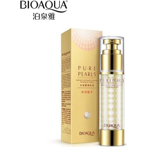 BIOAQUA Brand Skin Care Pure Pearl Face Cream Hyaluronic Acid Deep Moisturizing Anti Wrinkle Face Care Whitening Essence Cream