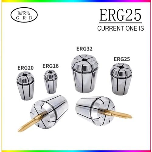 Cnc lathe tool holder precision 0.08 ERG chuck ERG25 collet rigid tapping chuck ISO/JIS collet CNC machine tool milling collet