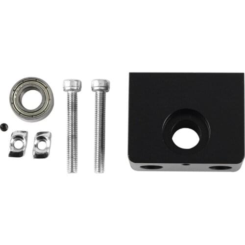 3D Printer Parts Aluminum Z-Axis Leadscrew Top Mount for -Tornado CR-10 Ender 3 Pro Metal Z-Rod Bearing Holder
