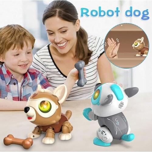 Childrens Puzzle Toys Intelligent Voice Control Pet Dog Multifunctional Sensor Electronic Robot Intelligent Electronic Pet Dog