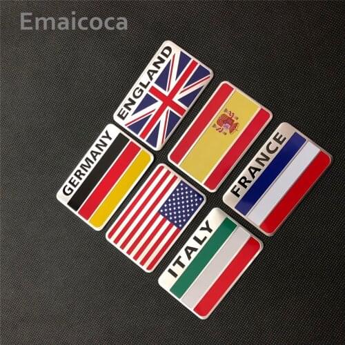 Emaicoca car-styling 3D Aluminum National Flag Case for HAVAL all Model H3 H5 H6 H7 H8 H9 H8 M4 SC C30 C50