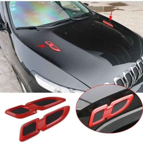 ABS Air Vent Fender Cover Trim Fit For Dodge RAM 2018-2021 Exterior Decotation Car Accessories