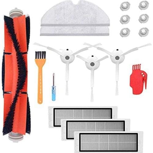 Accessory Kit for Xiaomi Mi Robot Roborock E35 E25 E20 S50 S6 S51 Xiaomi Mijia Robotic Vacuum Cleaner Replacement Parts