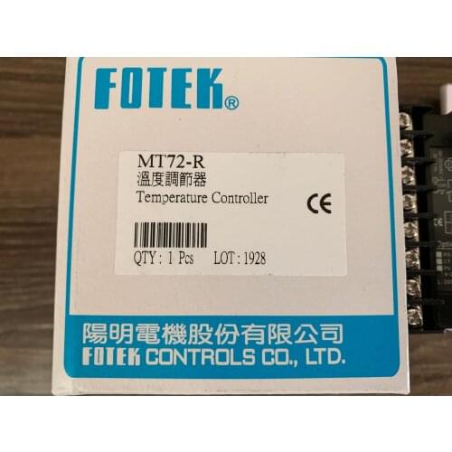 Taiwans Original Genuine MT72-R FOTEK thermostat temperature controller