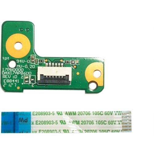 DAX17APB6D0 Power Switch Button Board With Cable For Hp 17-G Series 17-G192DX