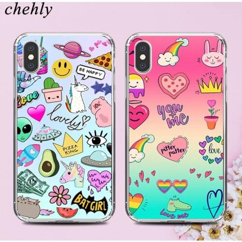 Luxury Giraffe Phone Case for iPhone 6s 7 8 11 Plus Pro X XS Max XR Cute Cartoon Cases Soft Silicone TPU Back Covers Accessories