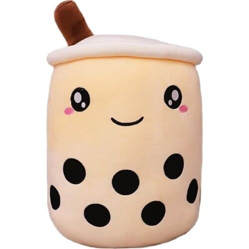 50cm Lovely Pearl Milk Tea Cuddle Milk Tea Cup Plush Toy Doll Bed Sleeping Cuddle Super Soft Cuddle Pillow For Girl big size