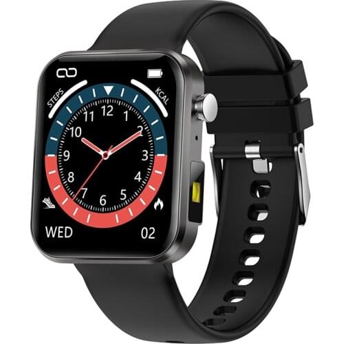 2021 New Body Temperature Smart Watch Women Full Touch Men Smartwatch IP68 Waterproof Fitness Bracelet LED light for Android IOS