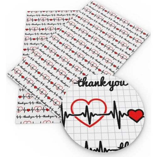 20*33cm Love Heart Faux Synthetic Leather Fabric For Bow-knot Bags Wallet Earring Phone Case Scrapbook DIY,1Yc16124