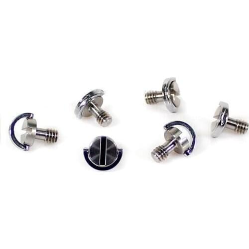 High Quality Captive 1/4" D-Ring Screw For Camera Tripod Monopod Quick Release PlateFree Shipping