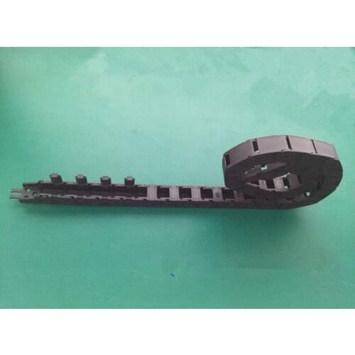 1 meter 15*15/15*20/15*30/15*40/15*50 Light Towline Semi-Enclosed Interior Opening Drag Chain with End Connectors