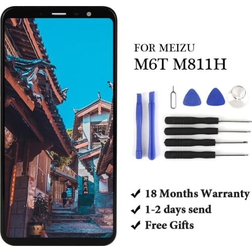 1pc LCD 5.7" For Meizu M6T LCD Screen Display With Frame Touch Panel Digitizer For Meizu M6T/Meilan 6T M811Q M811H LCD display