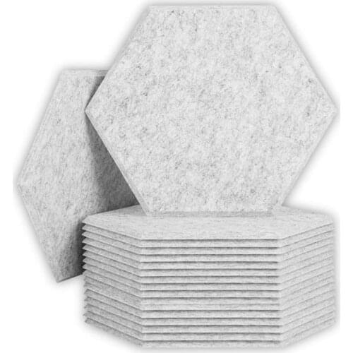 18 Pack Acoustic Panels Sound Proof Padding,Hexagon Sound Dampening Panels for Home,Sound Insulation &Acoustic Treatment