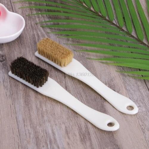 2 Pack Long Handle 6 Row Natural Boar Hair Detail Brush Clean Brush For Interiors Car Seats Leather Furniture AUG29 Dropship