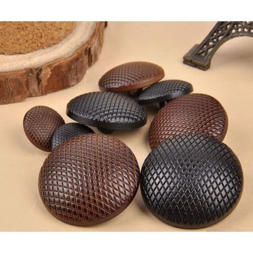 2018Time-limited Rushed None Eco-friendly Washable Dyed Scrapbook High-grade Imitation Buttons Leisure Suit Coat Plastic 50pcs