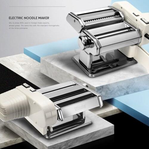 Household Noodle Maker Stainless Steel Small Electric Automatic Noodle Cutting Machine Dual-purpose Noodle Pressing Machine