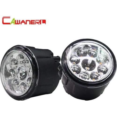 Cawanerl 1 Pair H8 H11 Car Fog Light LED Light Daytime Running Light White Blue Orange For Infiniti EX35 FX35 FX45 FX50 G25 G37