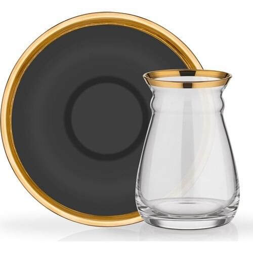 DOLBOVI Glore Nihavent Tea Set Camillow Black cup tea handmade bowl beautiful mugs turkish tea set vintage Saucer creative Latte Cup teaware free shipping products service coffee Weights undefined kubki do kawy