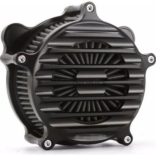 Black Nostalgia Venturi Air intake system for harley FLHXS FLHTCU air filters roadking flhr 08-16 ,air filter softail 16-17