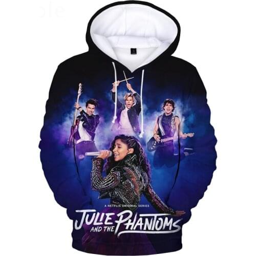 Kids Hoodie Julie and the Phantoms Hoodie 3D Tracksuit Men Women Hip Hop Hoody Sweatshirts Harajuku Streetwear Oversized Clothes