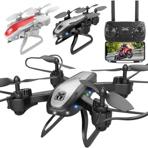 Drone KY909 HD 4K WiFi video Live fpv Drone Light Flow Keep Height Quad-axis Aircraft One-button Take-off Drone With Camera