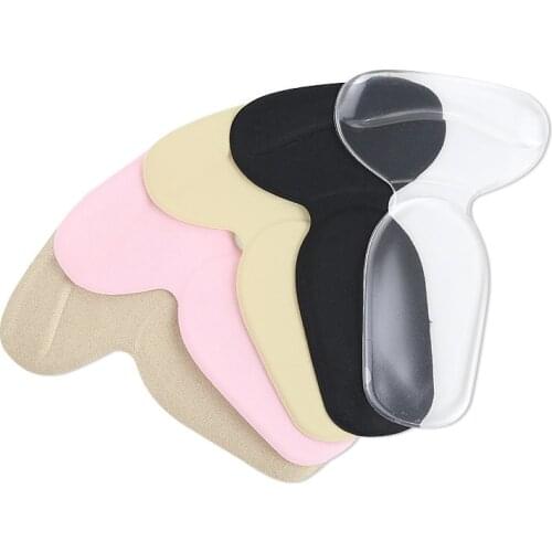 Heel Sticker Pad Gel Insoles For Shoes Women High Heel Sticker Reduced Size Anti-wear Shock-absorbing Sticker Self-adhesive