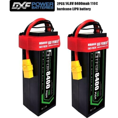 GTFDR lipo battery 2S 3S 4S 7.4V 11.1V 14.8v 7000mAh 8400mAh 60C-120C 110C-220C hardcase For 1/8 1/10 car Helicopter Car Boat