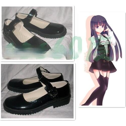 Inu x Boku SS Shirakiin Ririchiyo Anime Characters Shoe Cosplay Shoes Boots Party Costume Prop
