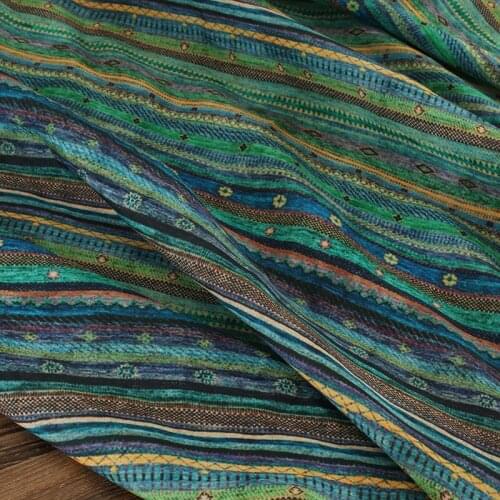 Quality ramie tissu digital printing tissus High grade customized robe dress fabric