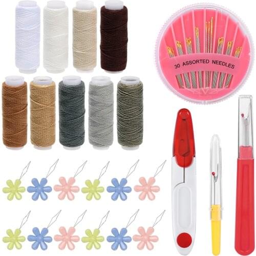 Dailylike Sewing Kits DIY Multi-function Sewing Set For Hand Quilting Stitching Embroidery Thread Sewing Accessories Sewing Kits