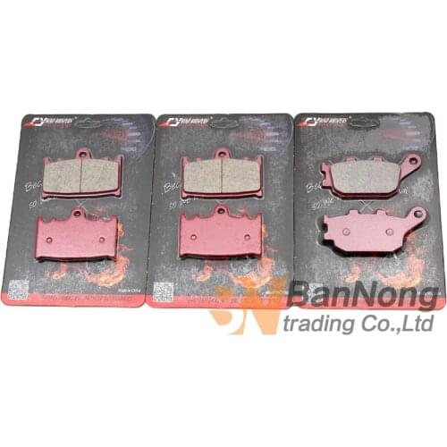 Motorcycle Front & Rear Brake Pads Disks For Suzuki GSF 650 1250 Bandit 2007 2008 2009 2010 2011 2012 2013 SV 1000