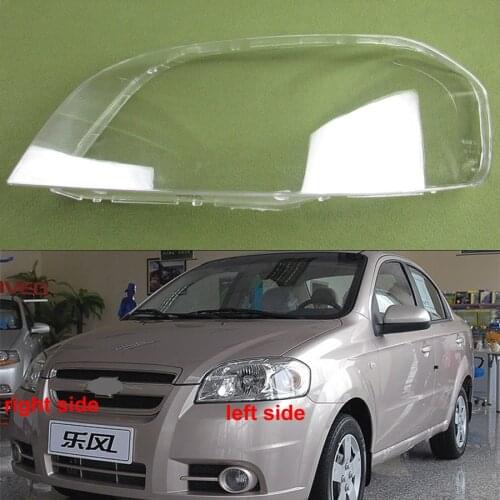 Transparent Lampshade Lamp Shade Front Headlight Shell Headlamp Cover Glass For Chevrolet Aveo 2006 2007 2008