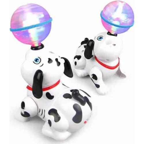 Robotic Stunt Dog Toys Electronic Pet Dog for All Ages Boys and Girls Gifts Compatible with Sing Dance Barks Walk Light