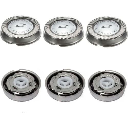 3PCS Replacement Shaver Head Razor Shaving Blade Head for HQ40 HQ41 HQ801 HQ802 HQ803 HQ804 HQ42 HQ46 HS190 HQ402