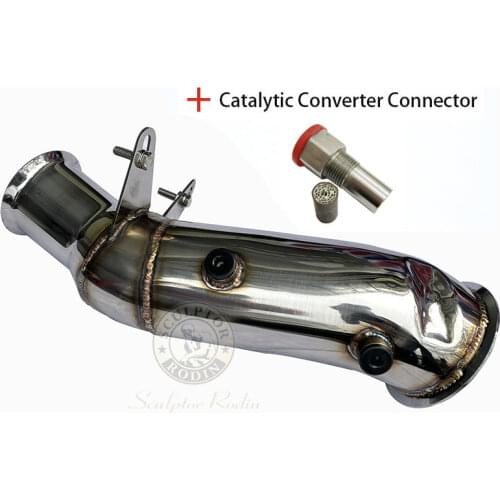 4.0'' Turbo Downpipe Piping for BM*W M135i 435i M235i N55 F30 F32 F20 F22 F23 F33 F36 2014-16