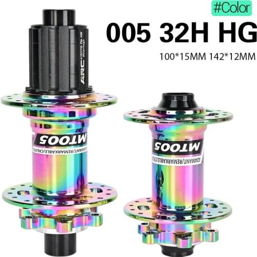 ARC MT005 MTB Bicycle Hubs Mountain Bike Disc Brake Cube Bearing 32 Holes 8 9 10 11 Speed 135*10MM 142*12MM QR Front Rear Hubs