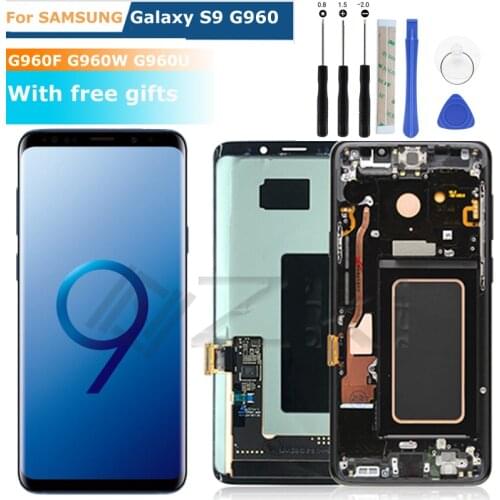 Digitizer G960f Display For Samsung GALAXY Amoled S9 LCD Screen Replacement Assembly G960w G960u With Repair Tools