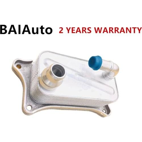 06E117021M 06E 117 021 J Engine Coolant 1PCS New Cooling System Oil Cooler Kit For Audi A6 A7 A8 Q7 06E117021J 06E 117 021 M