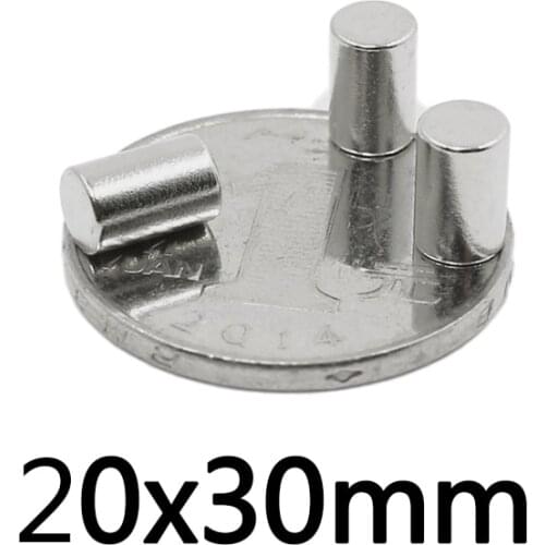 1/2/3/5/10Pcs 20x30 mm Powerful Magnets 20mmx30mm Permanent Round Magnet 20x30mm Neodymium Magnetic Super Strong Magnet 20*30 mm