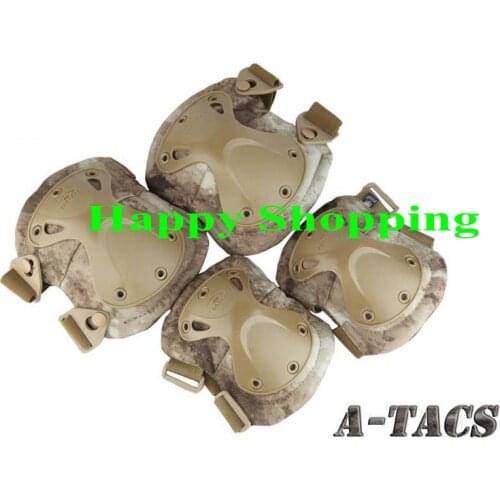 Transformers tactical Atacs knee and elbow full 4pcs set protector pads set Atacs